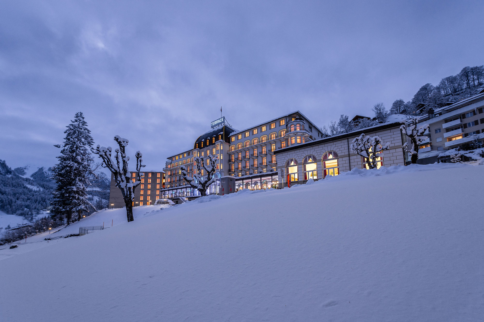 Hotel Terrace Энгельберг Экстерьер фото